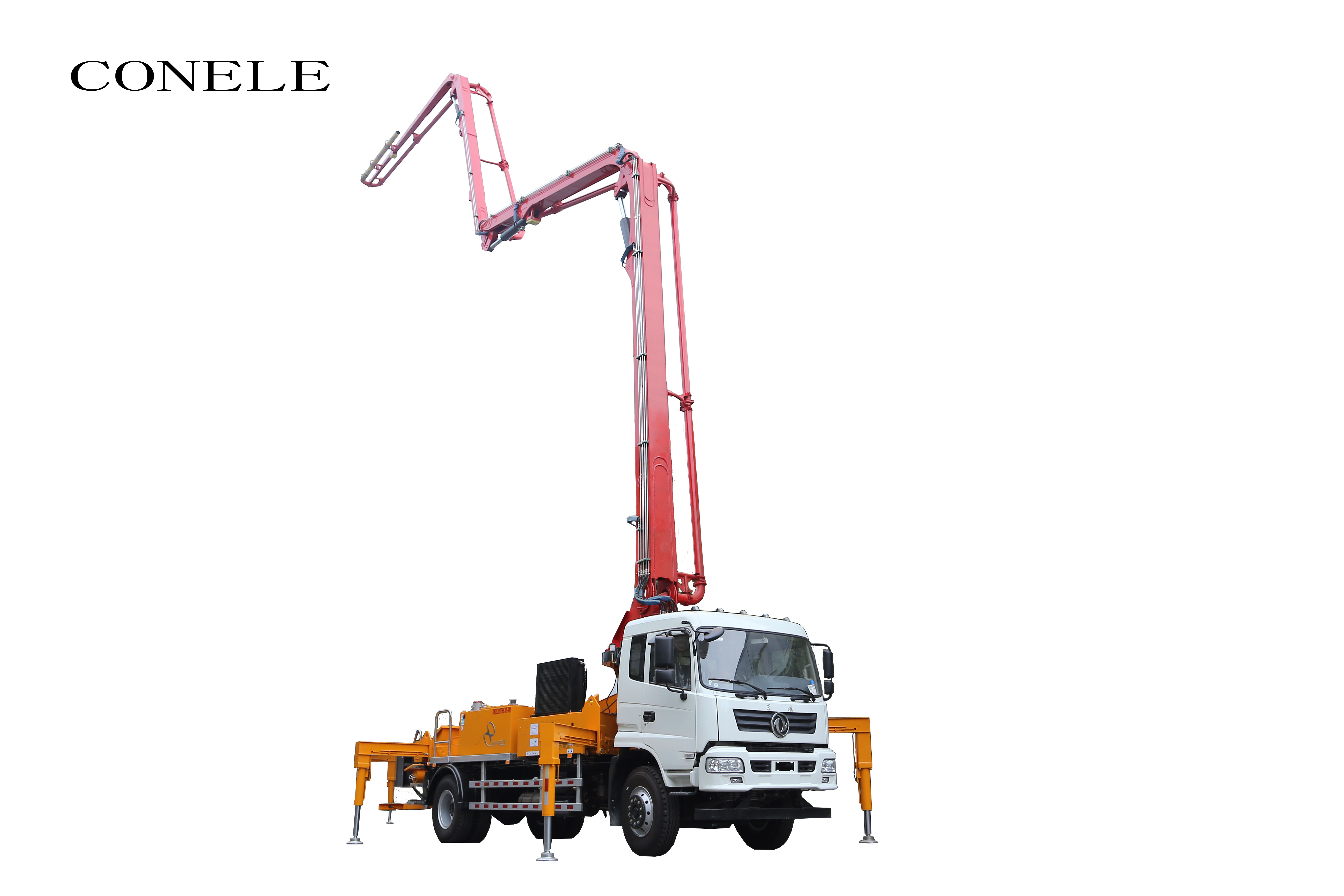科尼樂小型混凝土泵車，天泵，小型泵車