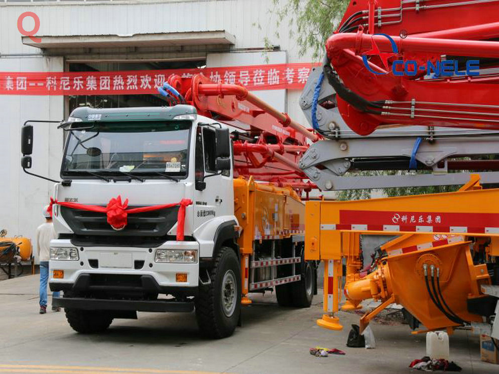 小型泵車，小型混凝土泵車，天泵