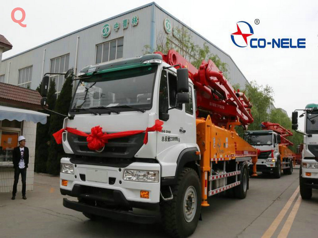 天泵，小型泵車(chē)，小型混凝土泵車(chē)，泵車(chē)