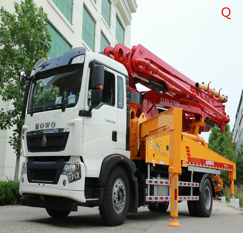 小型混凝土泵車，天泵