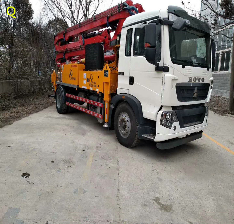小型混凝土泵車，天泵